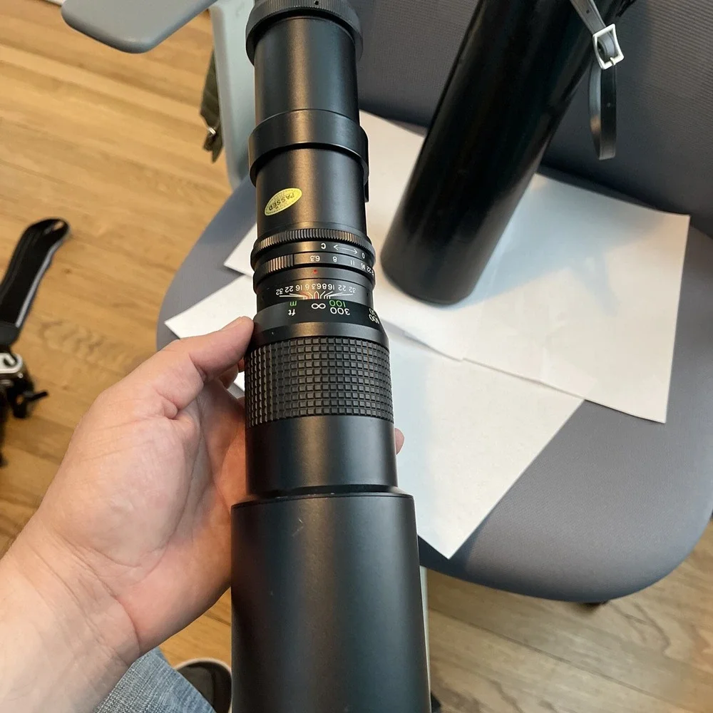 Spiratone Plura-Coat Camera Lens Sharpshooter-s I:6.3/F=400mm, Good Condition